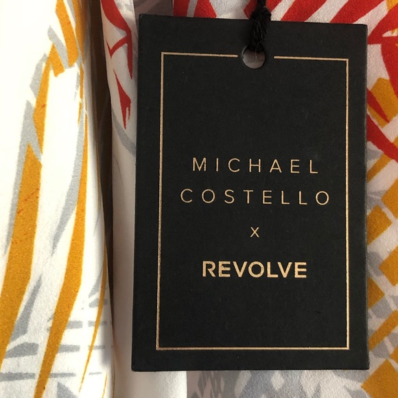 🌴 REVOLVE Michael Costello Palm Dress/Romper 🌴 - Picture 3 of 10